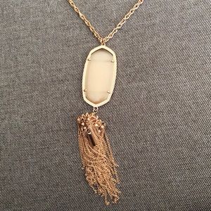 Kendra Scott Rayne necklace rose gold/pink